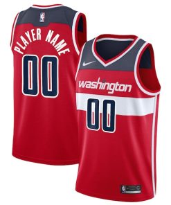 Washington Wizards Nike 2020/21 Swingman Custom Jersey - Icon Edition - Red