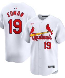 Tommy Edman St. Louis Cardinals Nike Home Limited Player Jersey - White