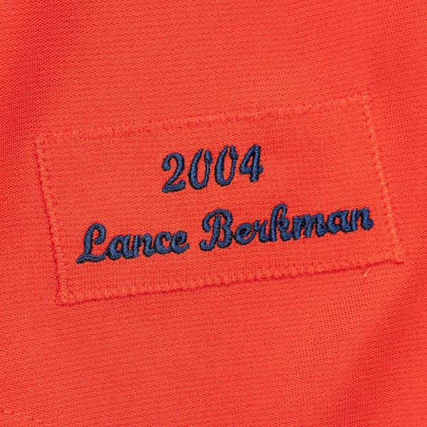 Lance Berkman Houston Astros 2004 Cooperstown Collection Authentic Throwback Jersey - White - Image 9