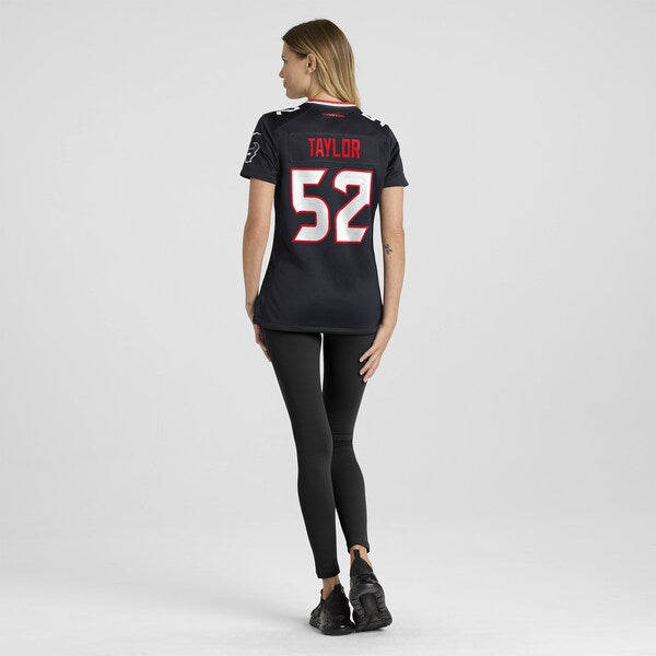 Darrell Taylor Houston Texans Nike Women's Team Game Jersey - Navy - Image 5