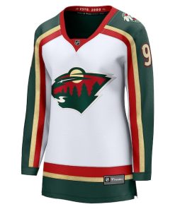 Alternative view of Kirill Kaprizov Minnesota Wild  Women's 25th Anniversary Breakaway Player Jersey - White