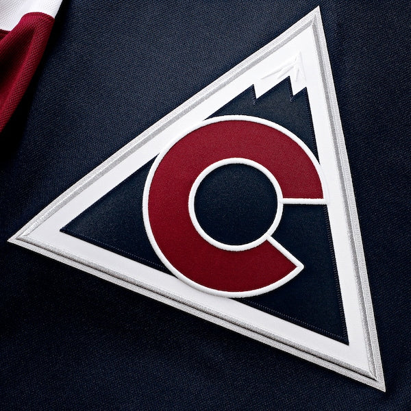 Nathan MacKinnon Colorado Avalanche Alternate Premium Jersey - Navy/Burgundy/White - Image 11