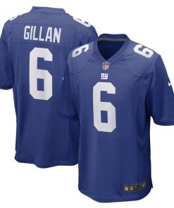 Jamie Gillan New York Giants Nike Game Player Jersey - Royal