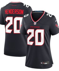 C.J. Henderson Houston Texans Nike Women's Team Game Jersey -  Navy