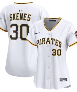 Paul Skenes Pittsburgh Pirates Nike Women's Home Limited Player Jersey - White