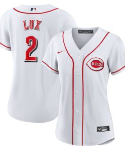 Gavin Lux Cincinnati Reds Nike Women's Home Replica Jersey - White