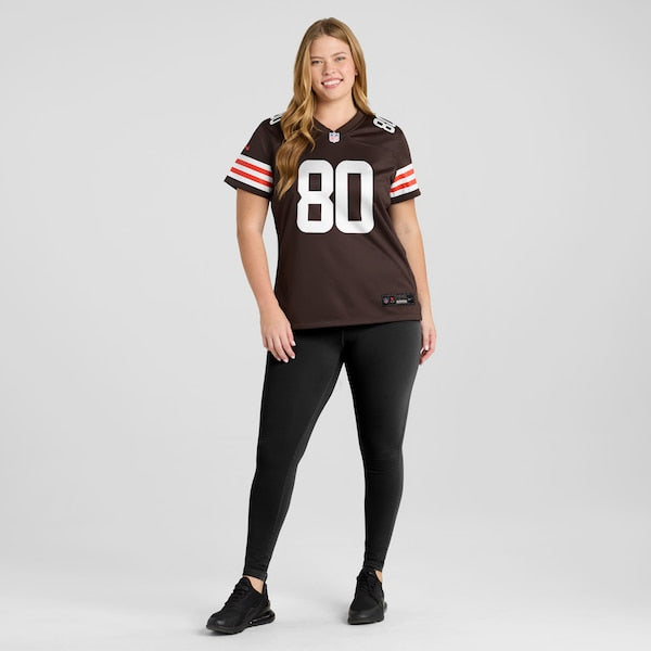 Jamari Thrash Cleveland Browns Nike Women's Game Jersey - Brown - Image 6