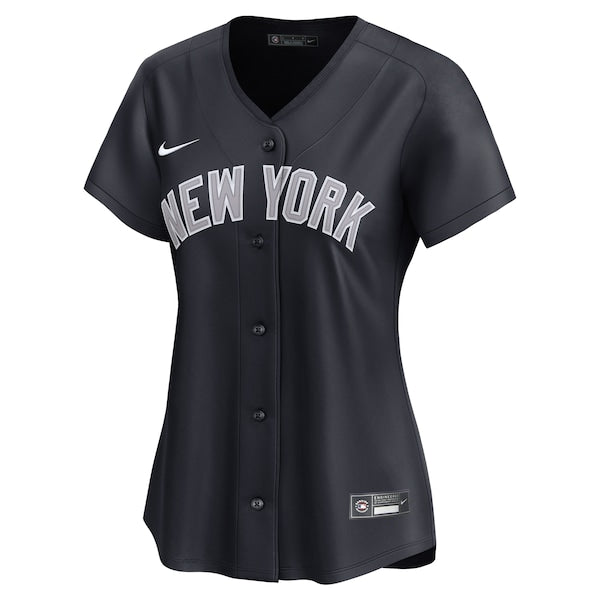 New York Yankees Nike Women's Alternate Limited Custom Jersey - Navy - Image 2