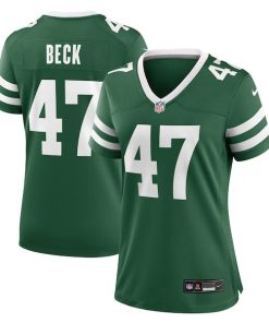 Andrew Beck New York Jets Nike Women's Team Game Jersey - Legacy Green