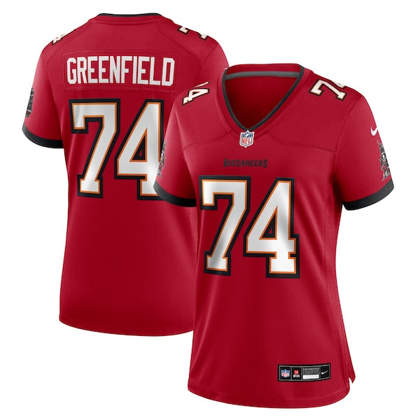 Garret Greenfield Tampa Bay Buccaneers Nike Women's Team Game Jersey - Red