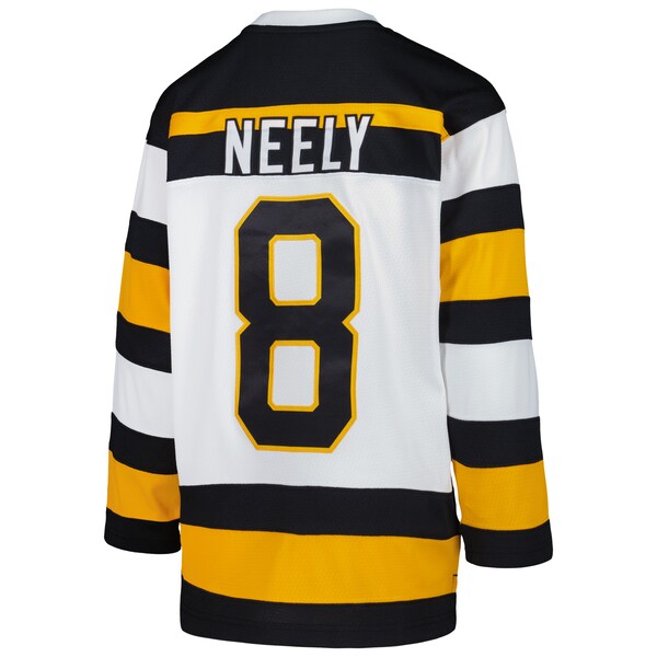 Cam Neely Boston Bruins Youth 1991 Blue Line Player Jersey - White - Image 3
