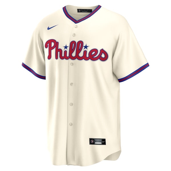 Bryce Harper Philadelphia Phillies Nike Alternate Replica Player Name Jersey - Cream/Red/White - Image 3