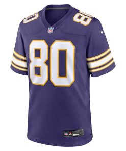 Alternative view of Cris Carter Minnesota Vikings Nike Classic Retired Player Game Jersey - Purple