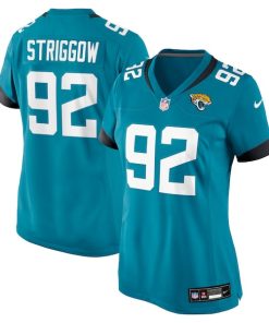 Danny Striggow Jacksonville Jaguars Nike Women's Team Game Jersey -  Teal