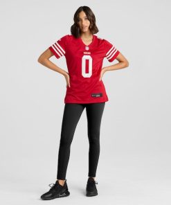 Renardo Green San Francisco 49ers Nike Women's  Game Jersey -  Scarlet