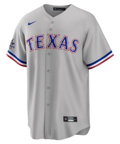 Alternative view of Texas Rangers Nike 2025 MLB All-Star Game Away Replica Jersey - Gray