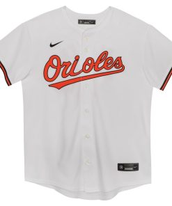 Alternative view of Adley Rutschman Baltimore Orioles Nike Preschool Home Game Jersey - White