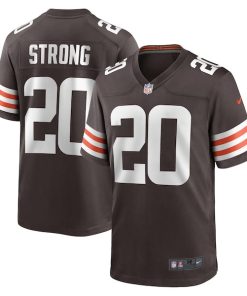 Pierre Strong Jr. Cleveland Browns Nike Team Game Jersey -  Brown