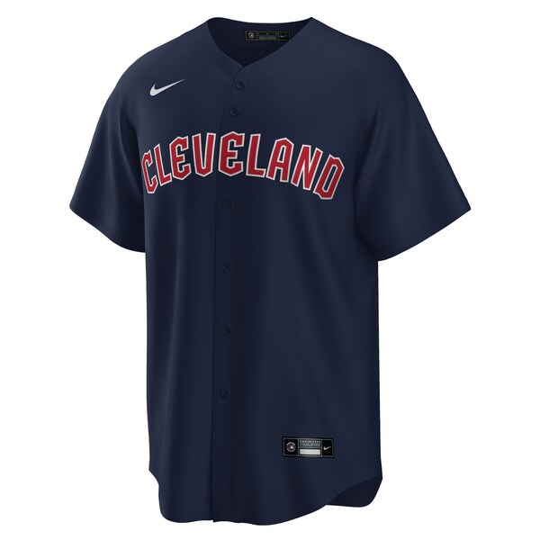 Steven Kwan Cleveland Guardians Nike Alternate Replica Jersey - Navy - Image 2