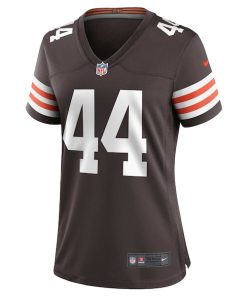 Alternative view of Sione Takitaki Cleveland Browns Nike Women's Game Jersey - Brown