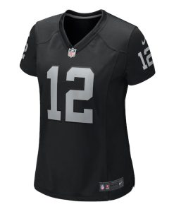 Alternative view of Aidan O'Connell Las Vegas Raiders Nike Women's  Game Jersey -  Black