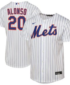 Pete Alonso New York Mets Nike Youth Home Replica Player Jersey - White