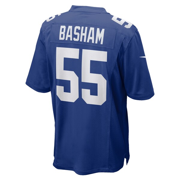 Boogie Basham New York Giants Nike Team Game Jersey - Royal - Image 3