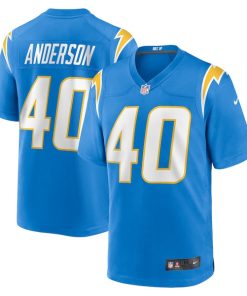 Stephen Anderson Los Angeles Chargers Nike  Game Jersey -  Powder Blue