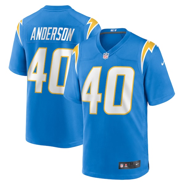 Stephen Anderson Los Angeles Chargers Nike Game Jersey - Powder Blue
