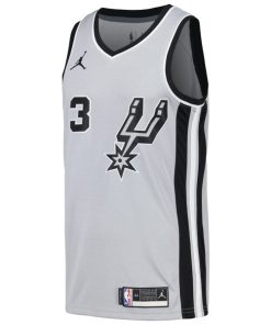 Alternative view of Keldon Johnson San Antonio Spurs Nike Swingman Player Jersey - Statement Edition - Silver