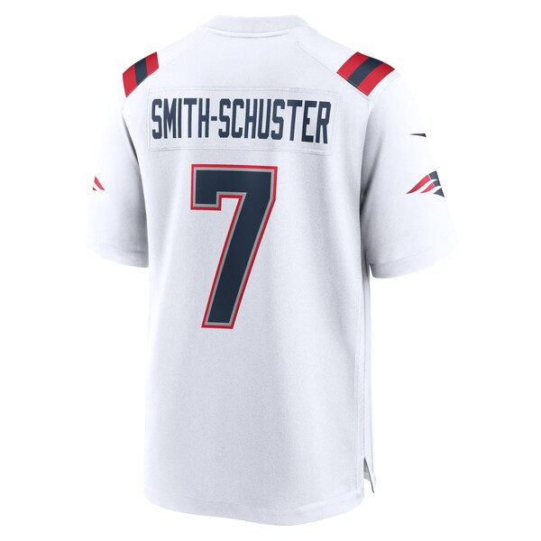 JuJu Smith-Schuster New England Patriots Nike Game Player Jersey - { White - Image 3