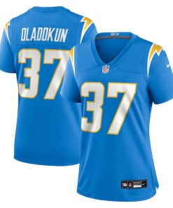 Jordan Oladokun Los Angeles Chargers Nike Women's Team Game Jersey -  Powder Blue