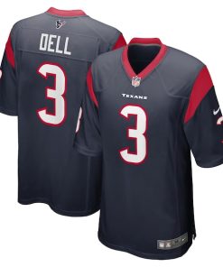 Tank Dell Houston Texans Nike Player Game Jersey - Navy