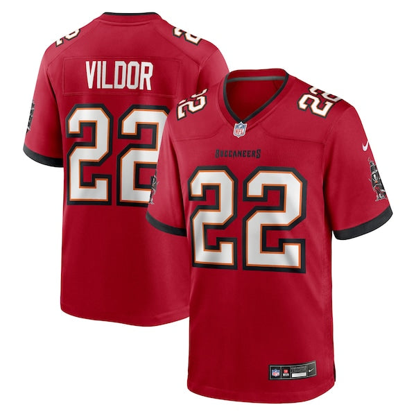 Kindle Vildor Tampa Bay Buccaneers Nike Team Game Jersey - Red