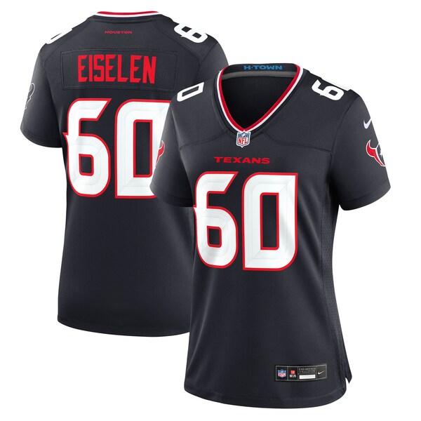 Dieter Eiselen Houston Texans Nike Women's Team Game Jersey - Navy