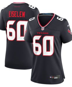 Dieter Eiselen Houston Texans Nike Women's Team Game Jersey -  Navy