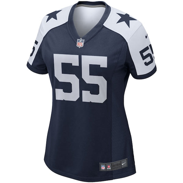 Leighton Vander Esch Dallas Cowboys Nike Women's Alternate Game Team Jersey - Navy - Image 2