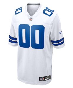 Alternative view of George Pickens Dallas Cowboys Nike Game Jersey - White