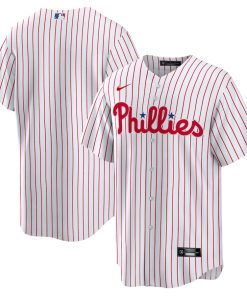 Philadelphia Phillies Nike Home Replica Team Jersey - White