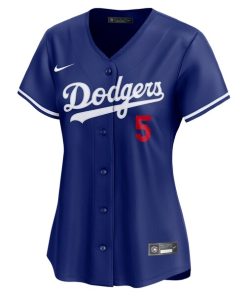Alternative view of Freddie Freeman Los Angeles Dodgers Nike Women's Alternate Limited Player Jersey?¨C Royal