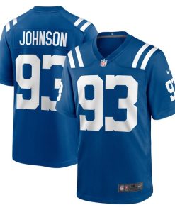 Eric Johnson Indianapolis Colts Nike Player Game Jersey - Royal