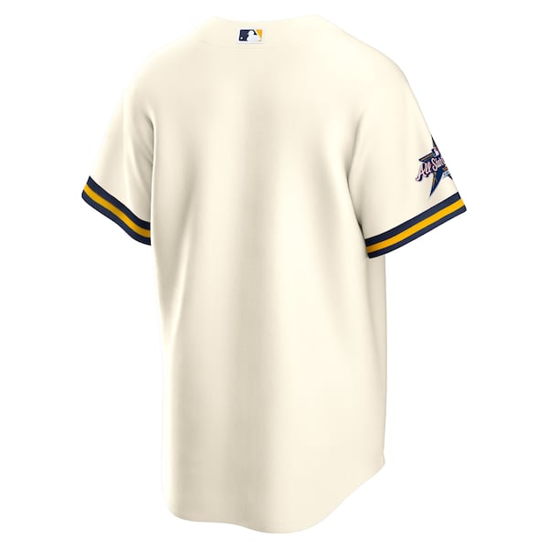Milwaukee Brewers Nike 2025 MLB All-Star Game Home Replica Jersey - Cream - Image 3