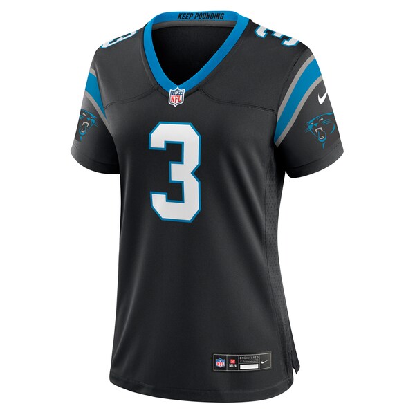 Raheem Blackshear Carolina Panthers Nike Women's Team Game Jersey - Black - Image 2
