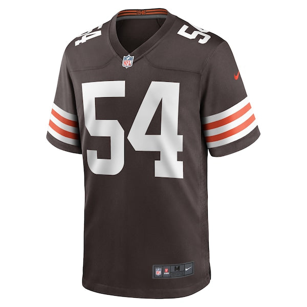 Ogbonnia Okoronkwo Cleveland Browns Nike Game Player Jersey - Brown - Image 2