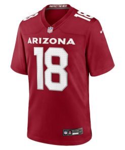 Alternative view of Marvin Harrison Jr. Arizona Cardinals Nike  Player Game Jersey - Cardinal