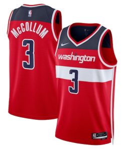 CJ McCollum Washington Wizards Nike Unisex Swingman Player Jersey - Icon Edition - Red