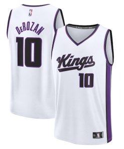 DeMar DeRozan Sacramento Kings  Fast Break Replica Player Jersey - Association Edition - White