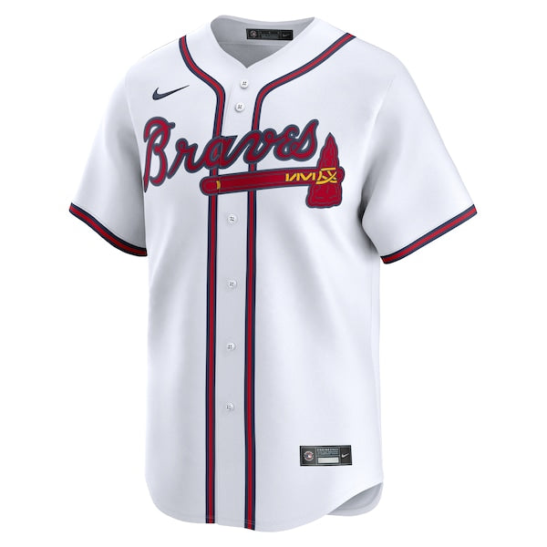 Chipper Jones Atlanta Braves Nike Home Retired Limited Player Jersey - White - Image 2