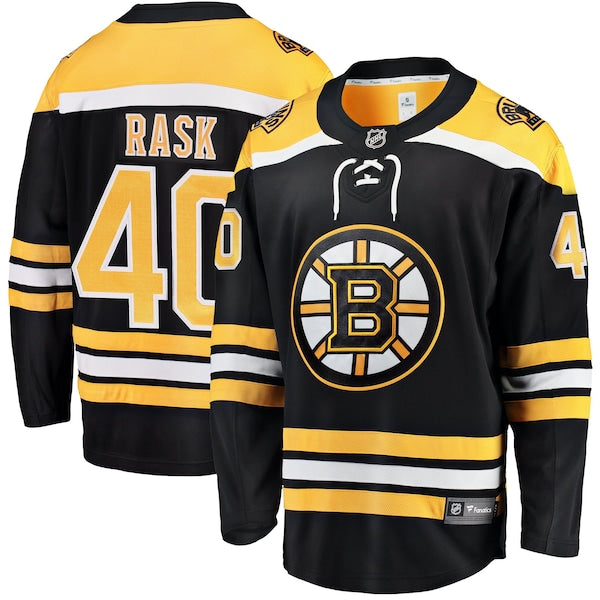 Tuukka Rask Boston Bruins Breakaway Home Jersey - Black