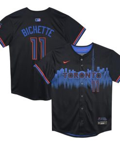 Bo Bichette Toronto Blue Jays Nike Preschool 2024 City Connect Limited Player Jersey - Navy